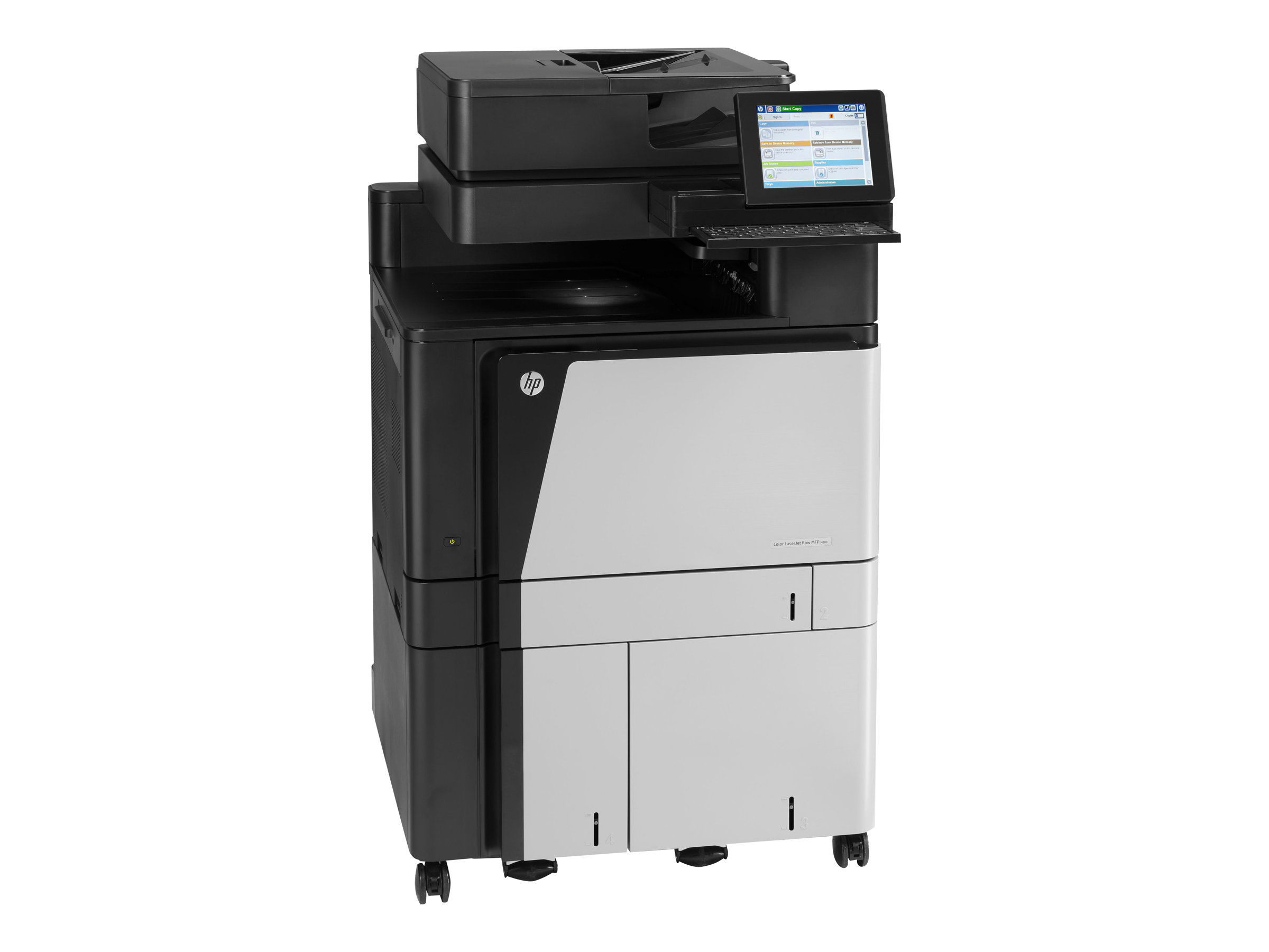 HP LaserJet Enterprise Flow MFP M880z+ - Multifunktionsdrucker - Farbe - Laser - A3 (297 x 420 mm) HP LaserJet Enterprise Flow MFP M880z+ - Multifunktionsdrucker - Farbe - Laser - A3 (297 x 420 mm)