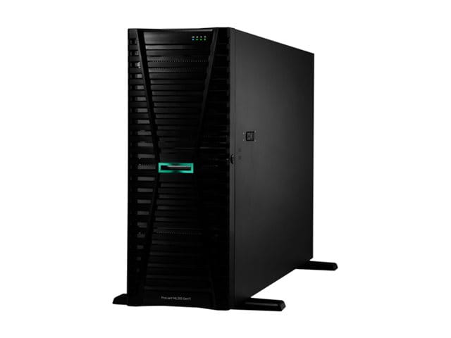 HPE ProLiant ML350 Gen11 - Server - Tower - 4U - zweiweg - 1 x Xeon Silver 4510 / 2.4 GHz - RAM 64 GB - SATA/SAS/NVMe - Hot-Swap 6.4 cm (2.5")