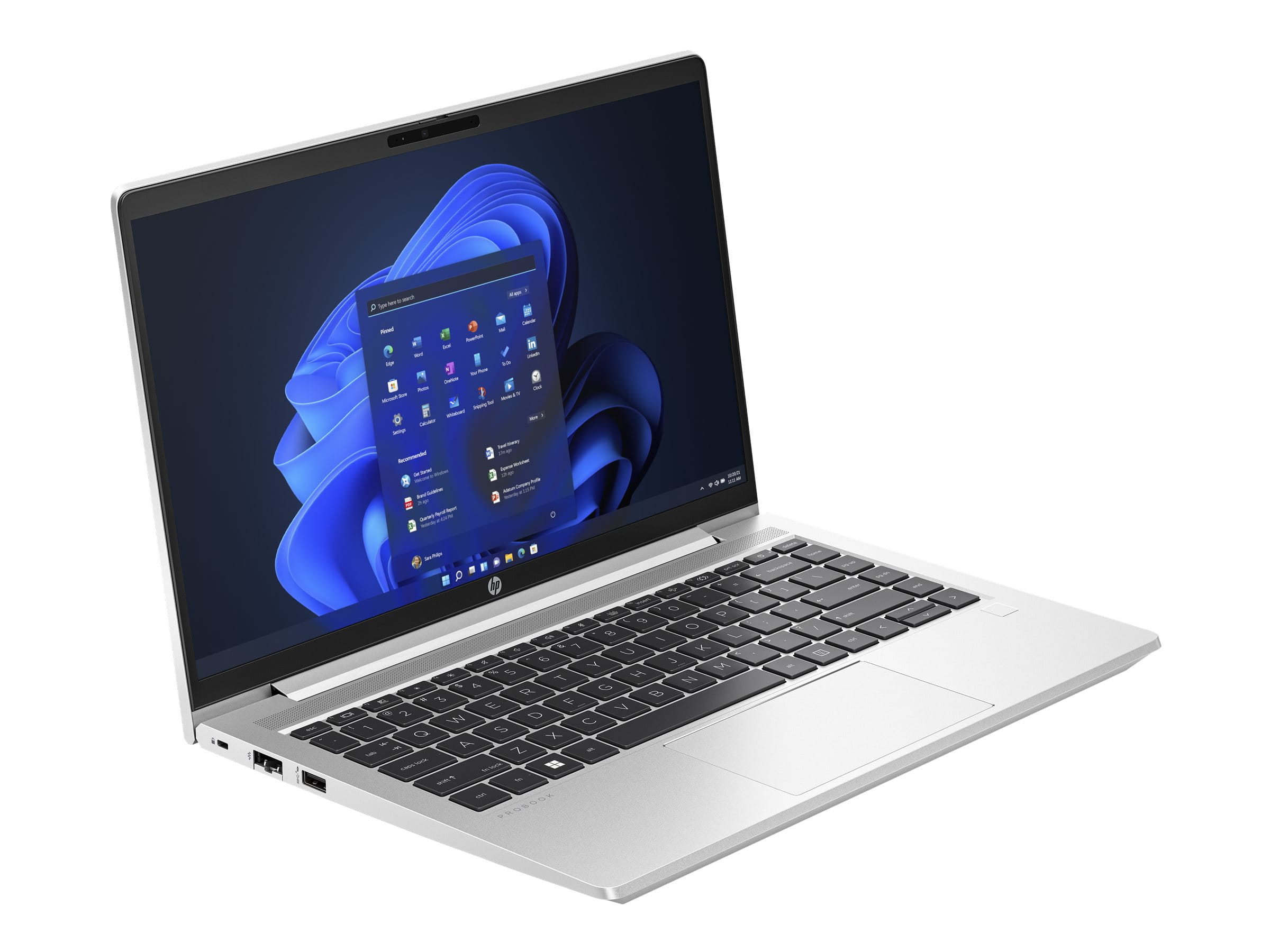 HP ProBook 440 G10 Notebook - 177°-Scharnierdesign - Intel Core i5 i5-1334U / 1.3 GHz - Win 11 Pro - Intel Iris Xe Grafikkarte - 16 GB RAM - 512 GB SSD NVMe - 35.6 cm (14")