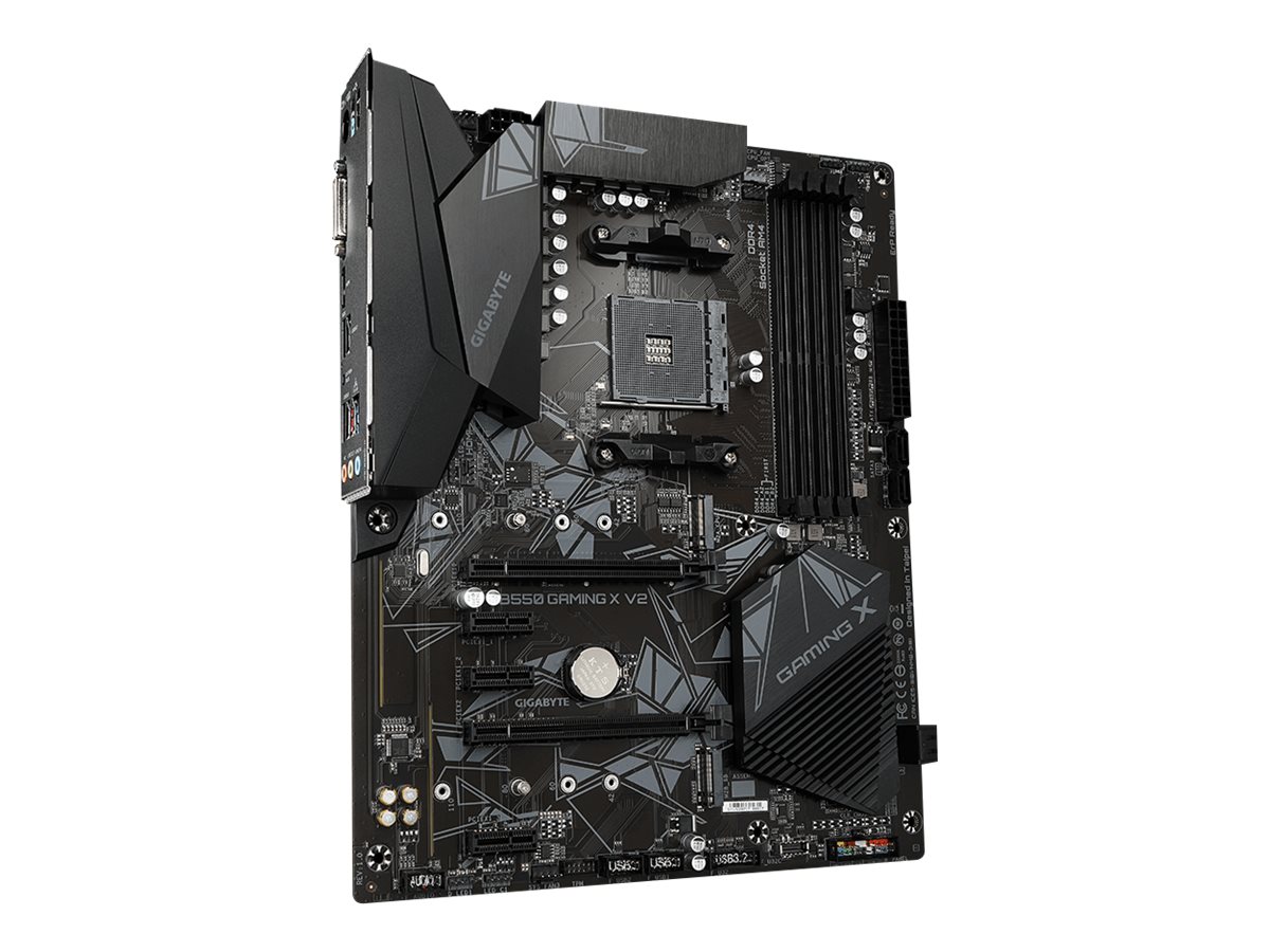 Gigabyte B550 GAMING X V2 - 1.0 - Motherboard - ATX - Socket AM4 - AMD B550 Chipsatz - USB 3.2 Gen 1, USB 3.2 Gen 2, USB-C Gen1 - Gigabit LAN - Onboard-Grafik (CPU erforderlich)