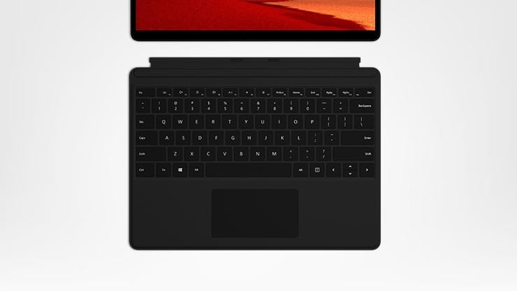 Microsoft Surface Pro Keyboard - Tastatur - mit Trackpad
