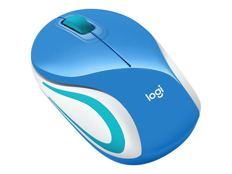 Logitech M187 - Maus - optisch - kabellos - 2.4 GHz - kabelloser Empfänger (USB)