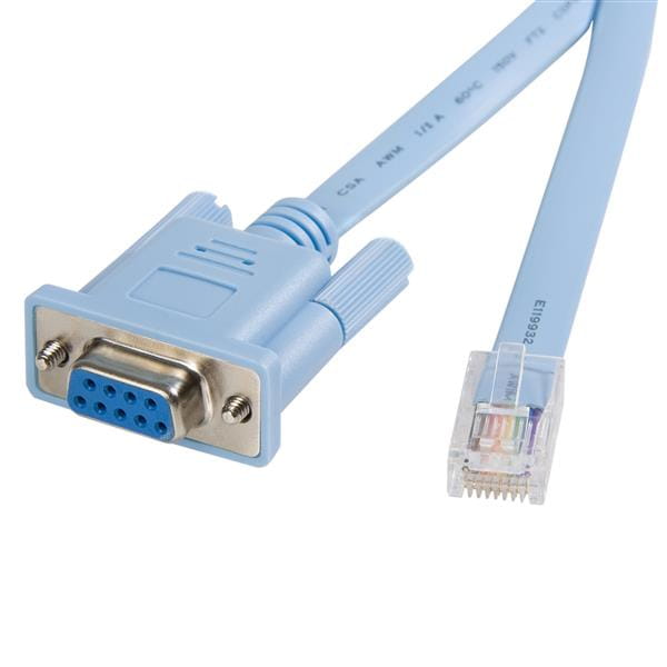 StarTech.com 1,8m RJ45 auf DB9 Cisco Konsolen Management Router Kabel - St/Bu - Kabel seriell - RJ-45 (M)