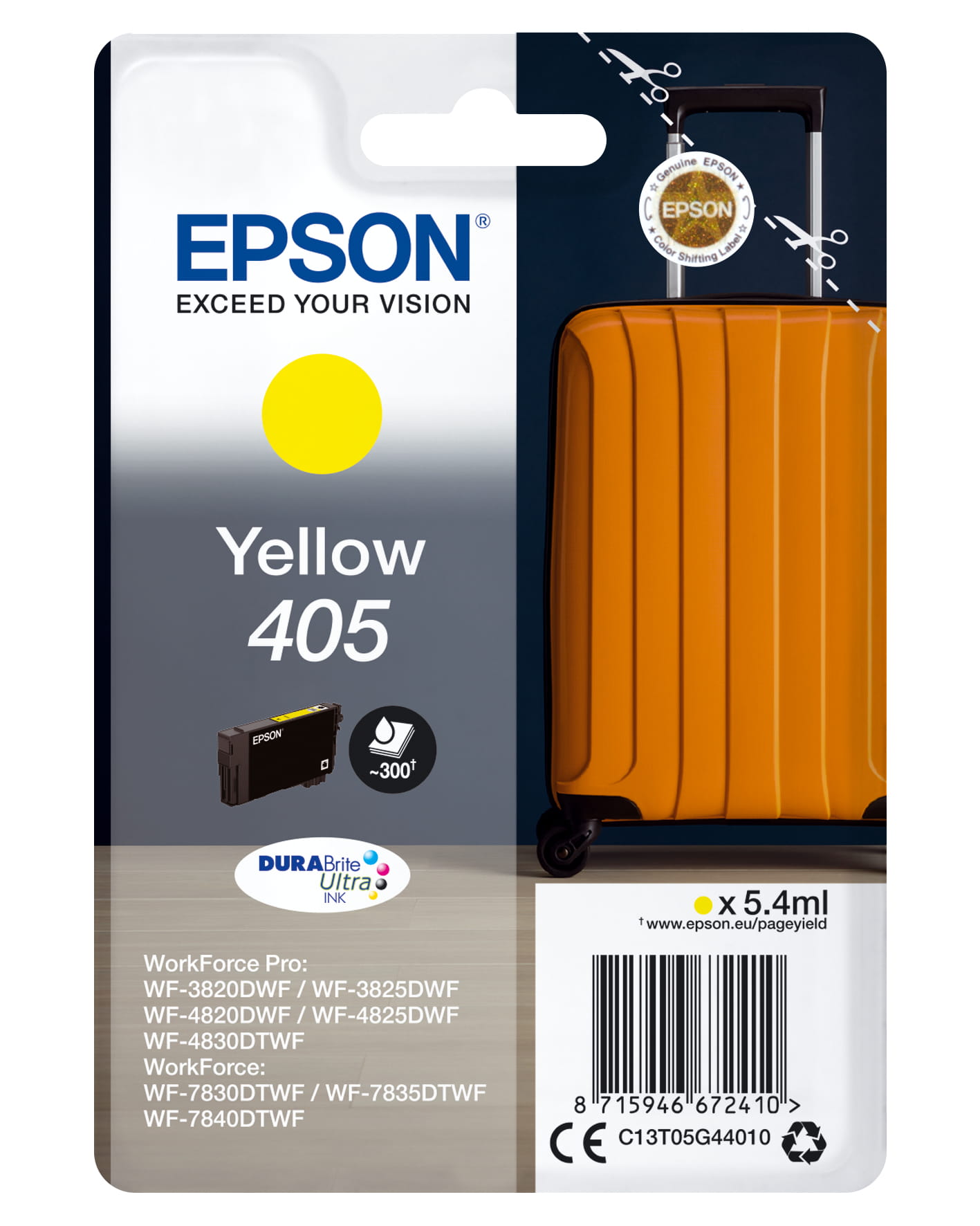 Epson 405 - 5.4 ml - Gelb - original - Tintenpatrone