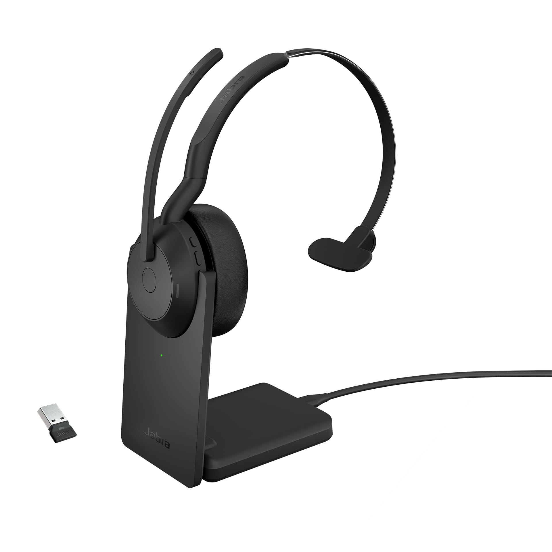 Jabra Evolve2 55 UC Mono - Headset - On-Ear - Bluetooth