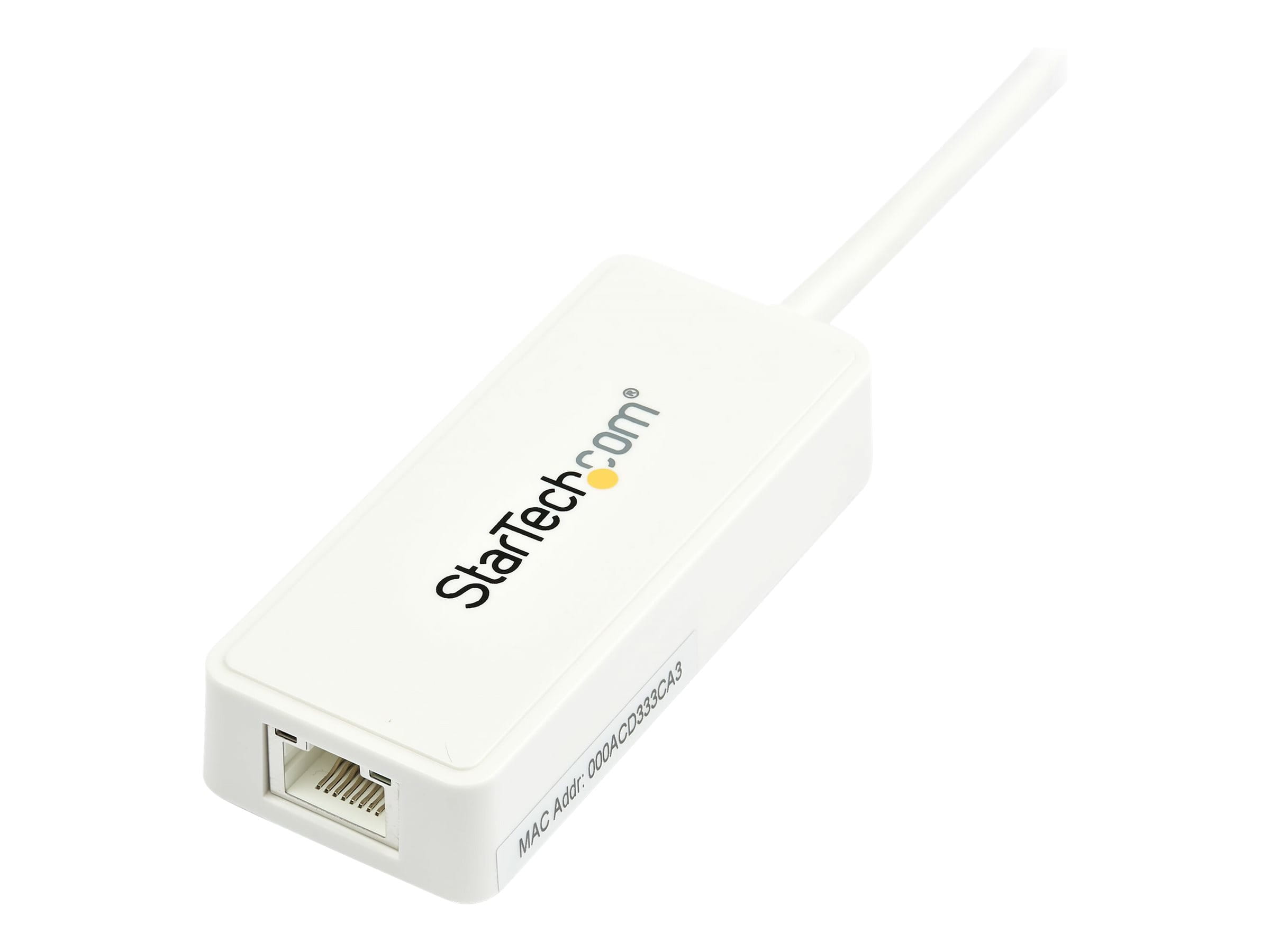 StarTech.com USB 3.0 SuperSpeed auf Gigabit Ethernet Lan Adapter mit USB Port