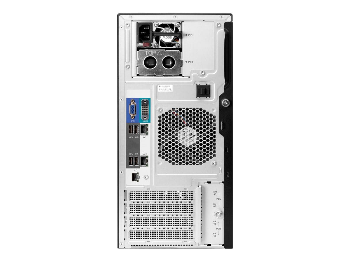 HPE ProLiant ML30 Gen10 Plus Entry - Server - Tower - 4U - 1-Weg - 1 x Xeon E-2314 / 2.8 GHz - RAM 16 GB - SATA - nicht Hot-Swap-fähig 8.9 cm (3.5")
