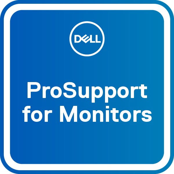 Dell Erweiterung von 3 jahre Basic Advanced Exchange auf 5 jahre ProSupport for monitors