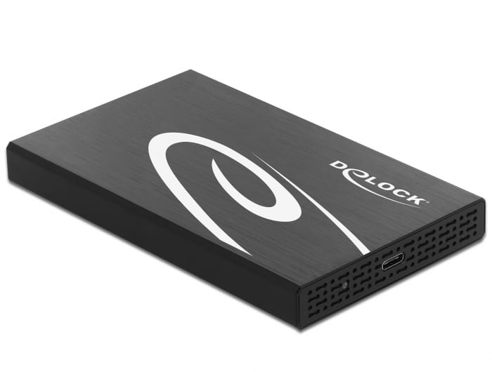 Delock External Enclosure for 2.5" SATA HDD / SSD with SuperSpeed USB 10 Gbps (USB 3.1 Gen 2)