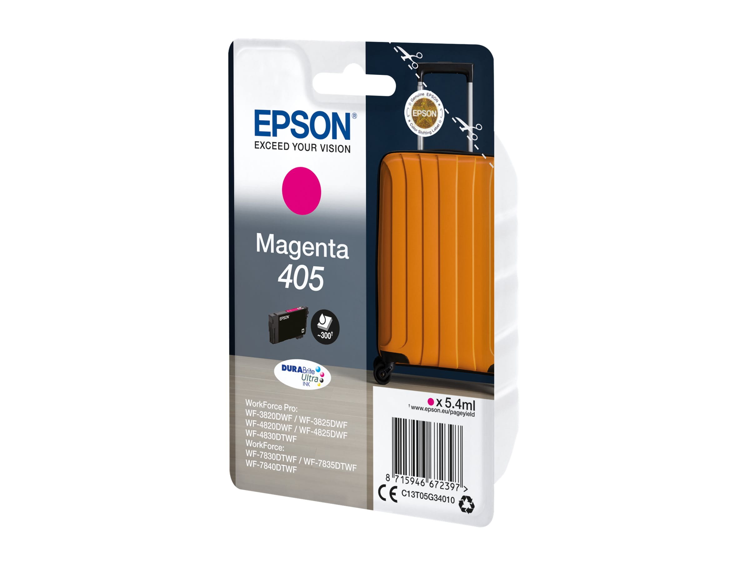 Epson 405 - 5.4 ml - Magenta - original - Tintenpatrone