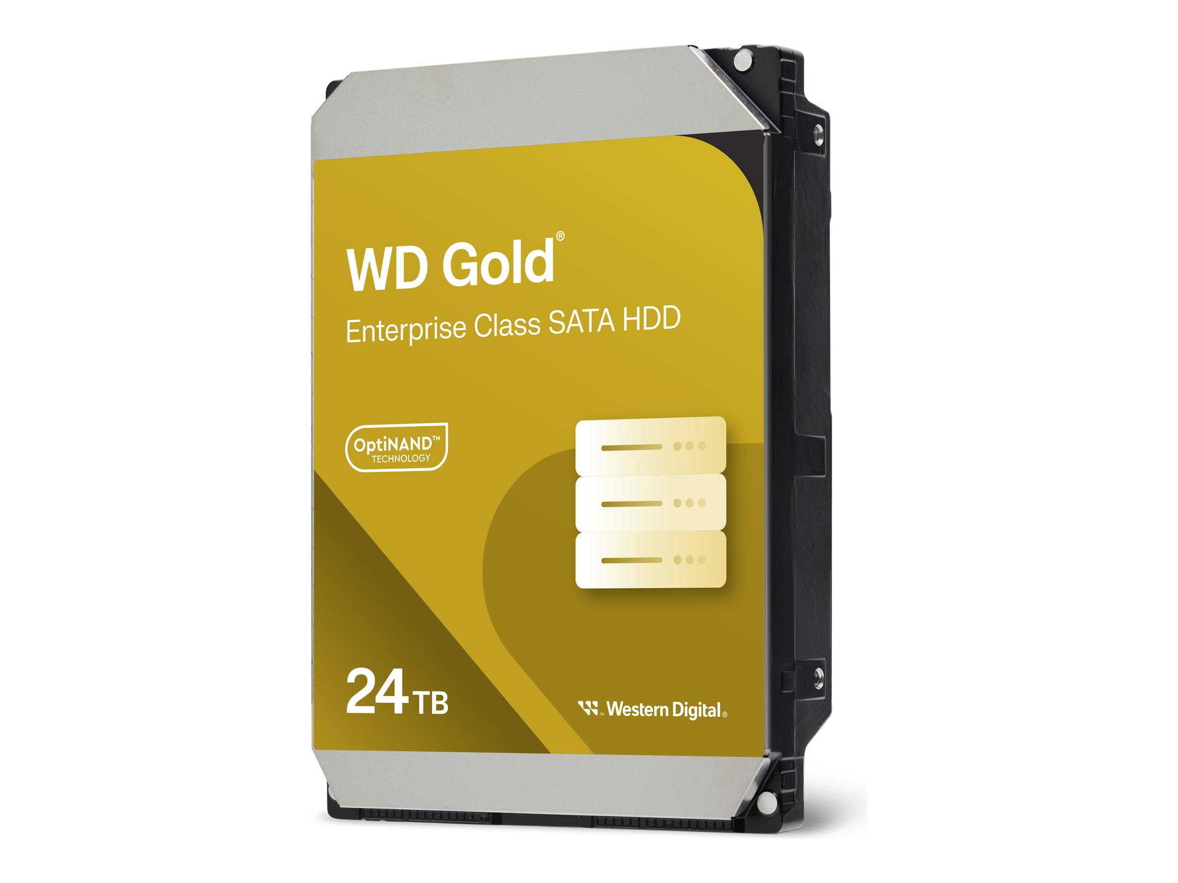 WD Gold - Festplatte - Enterprise - 24 TB - intern - 3.5" (8.9 cm)