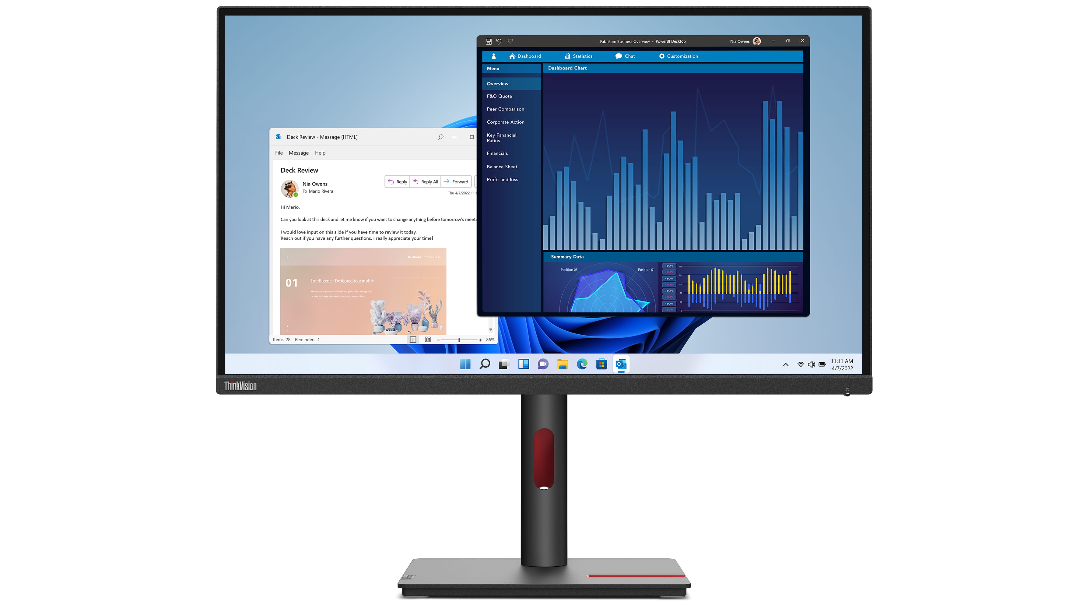 Lenovo ThinkVision T27p-30 - LED-Monitor - 68.6 cm (27")
