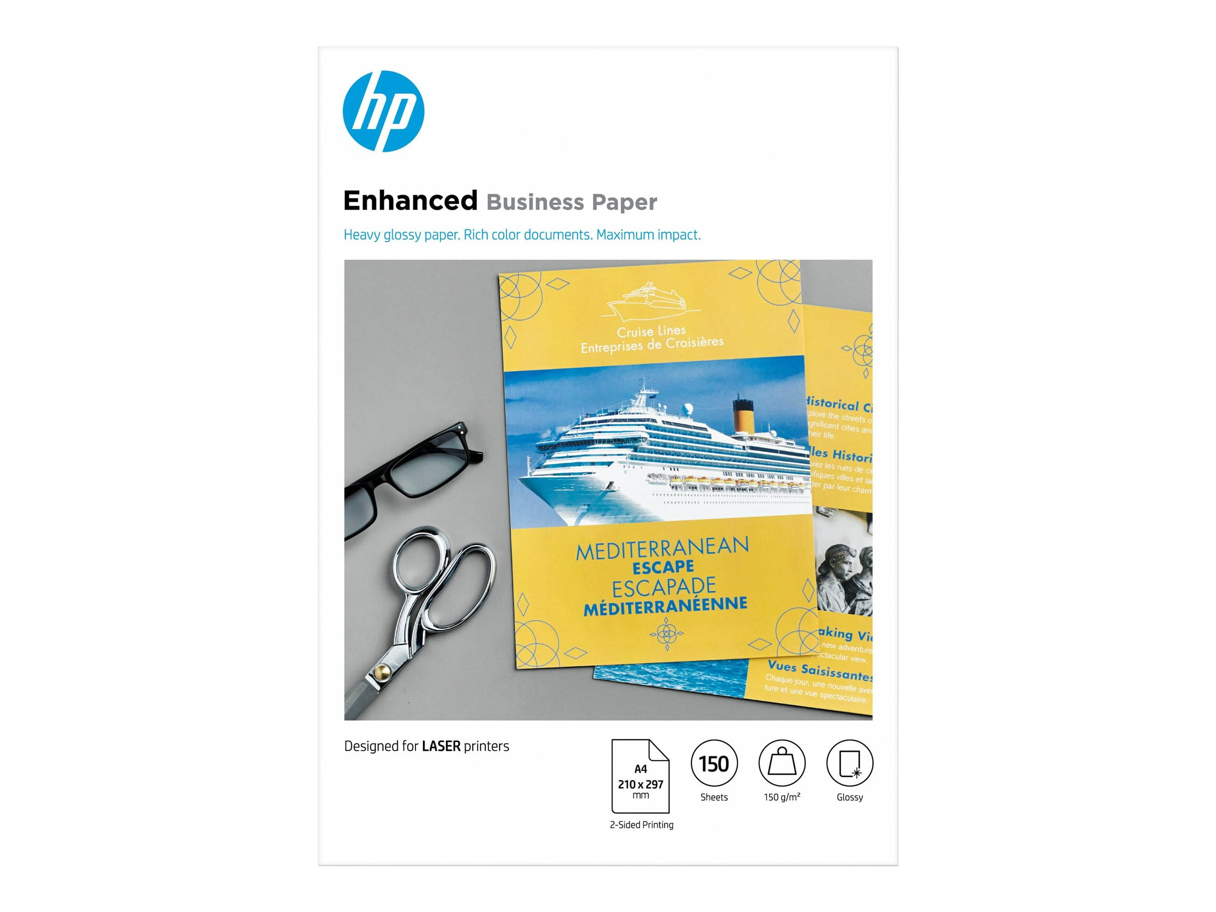 HP Professional Glossy Paper - Glänzend - A4 (210 x 297 mm)