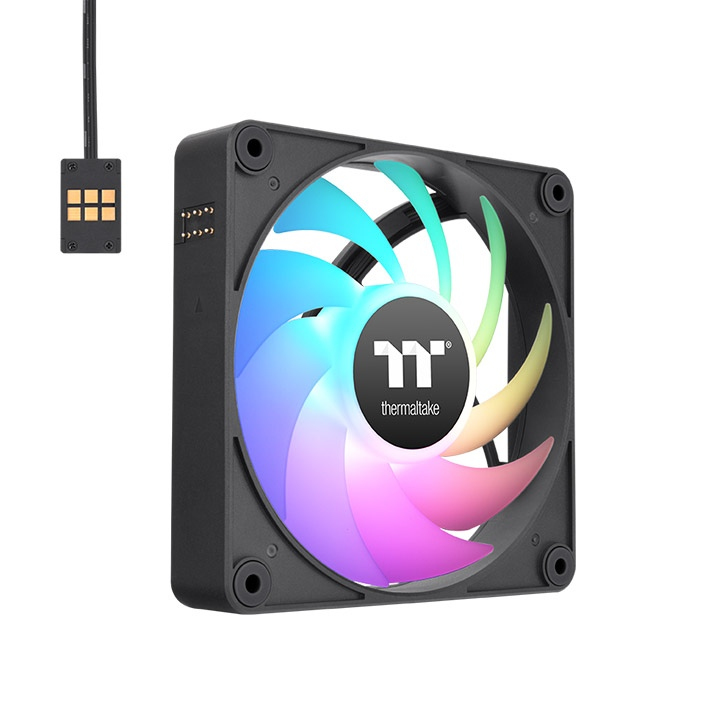 Thermaltake CT120 EX ARGB Sync - Gehäuselüfter - 120 mm (Packung mit 3)