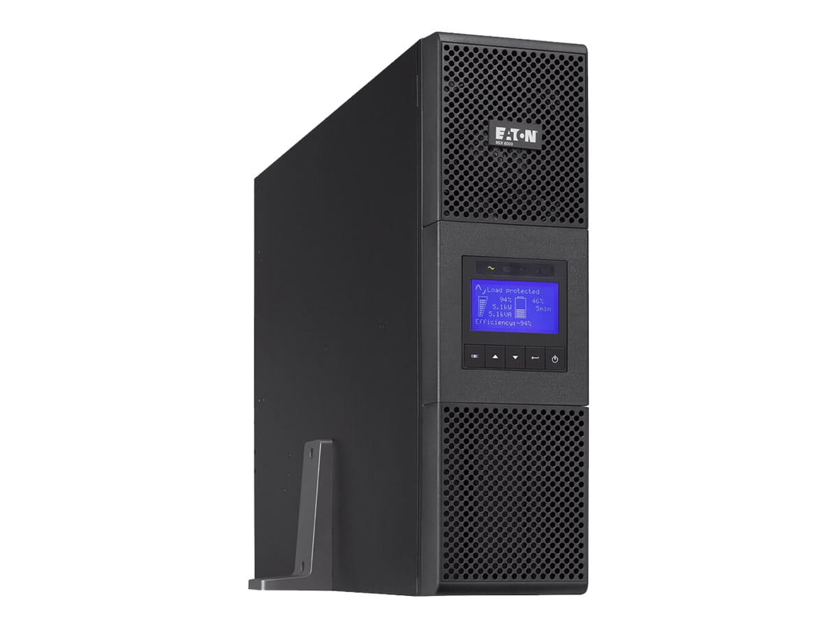 Eaton 9SX 6KIRT - USV (in Rack montierbar/extern) - Wechselstrom 200/208/220/230/240 V - 5400 Watt - 6000 VA - RS-232, USB - PFC - 3U - 48.3 cm (19") - Online-USV