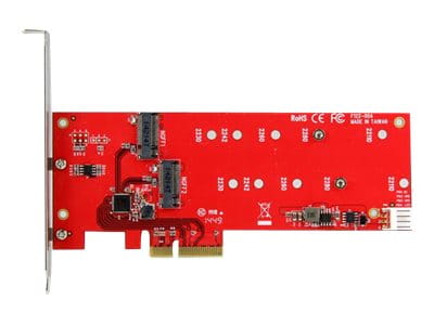 StarTech.com 2x M.2 SATA SSD Schnittstellenkarte