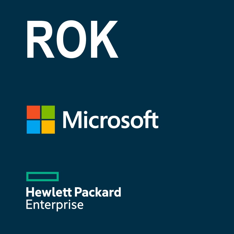 HPE Windows Server 2022 Datacenter 4 Core Add Liz. ROK - multilingual
