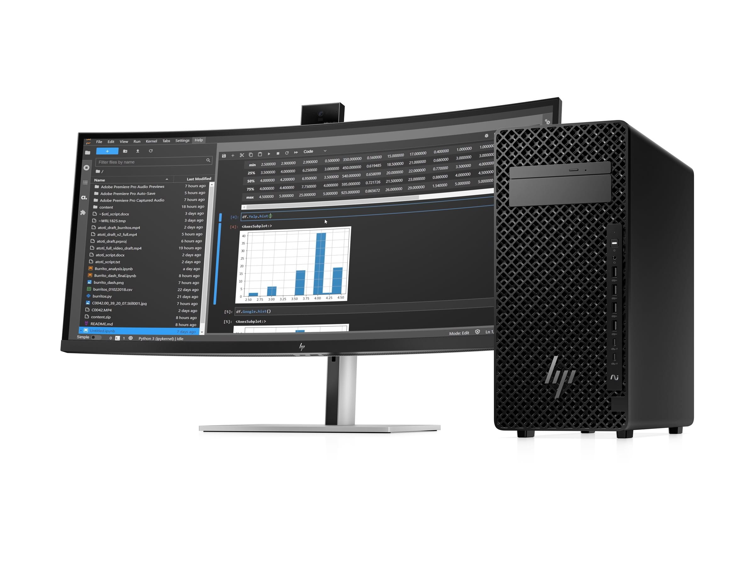 HP Workstation Z2 G1i - Tower - 4U - 1 x Core Ultra 7 265K / 3.9 GHz
