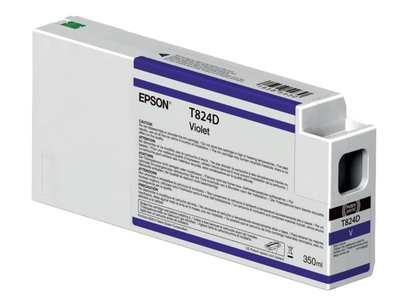 Epson T824D - 350 ml - violett - original - Tintenpatrone