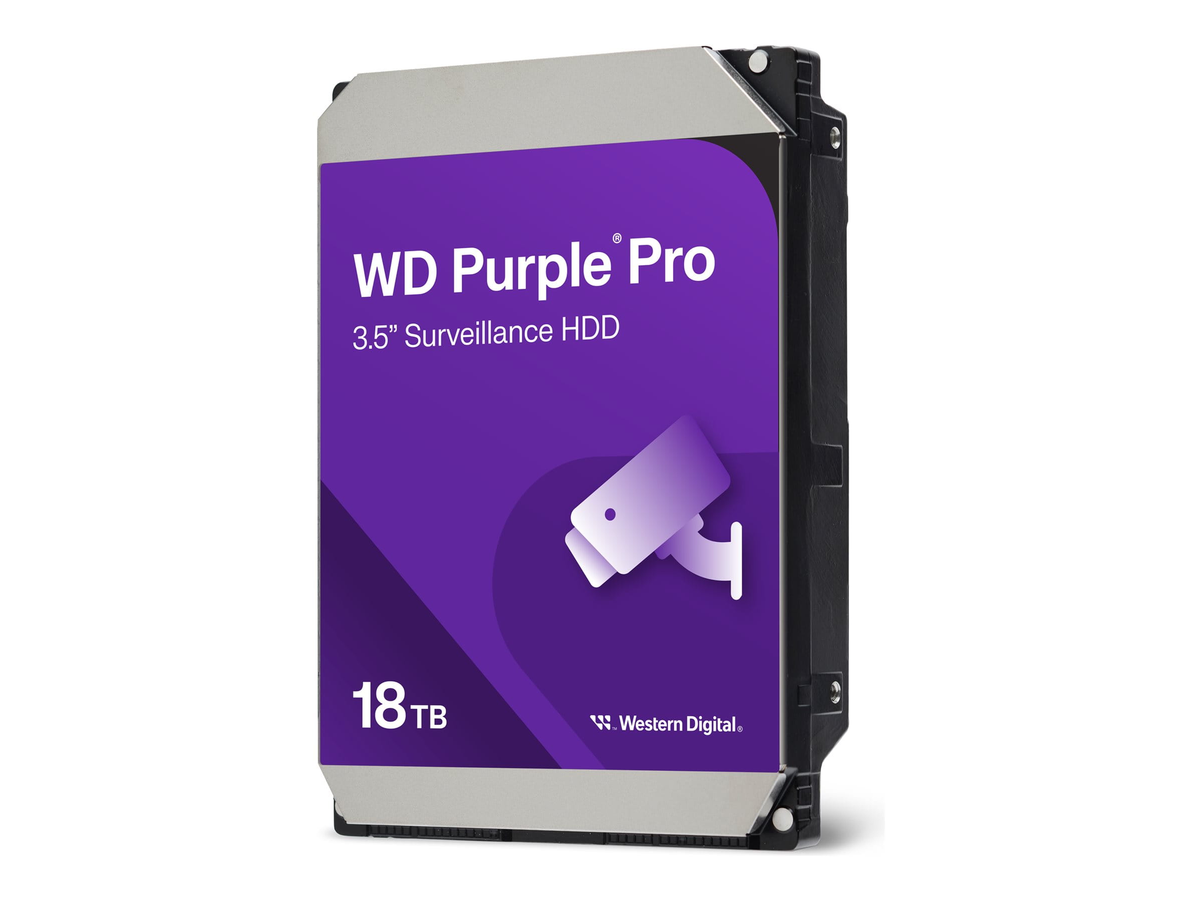 WD Purple Pro WD181PURP - Festplatte - 18 TB - intern - 3.5" (8.9 cm)