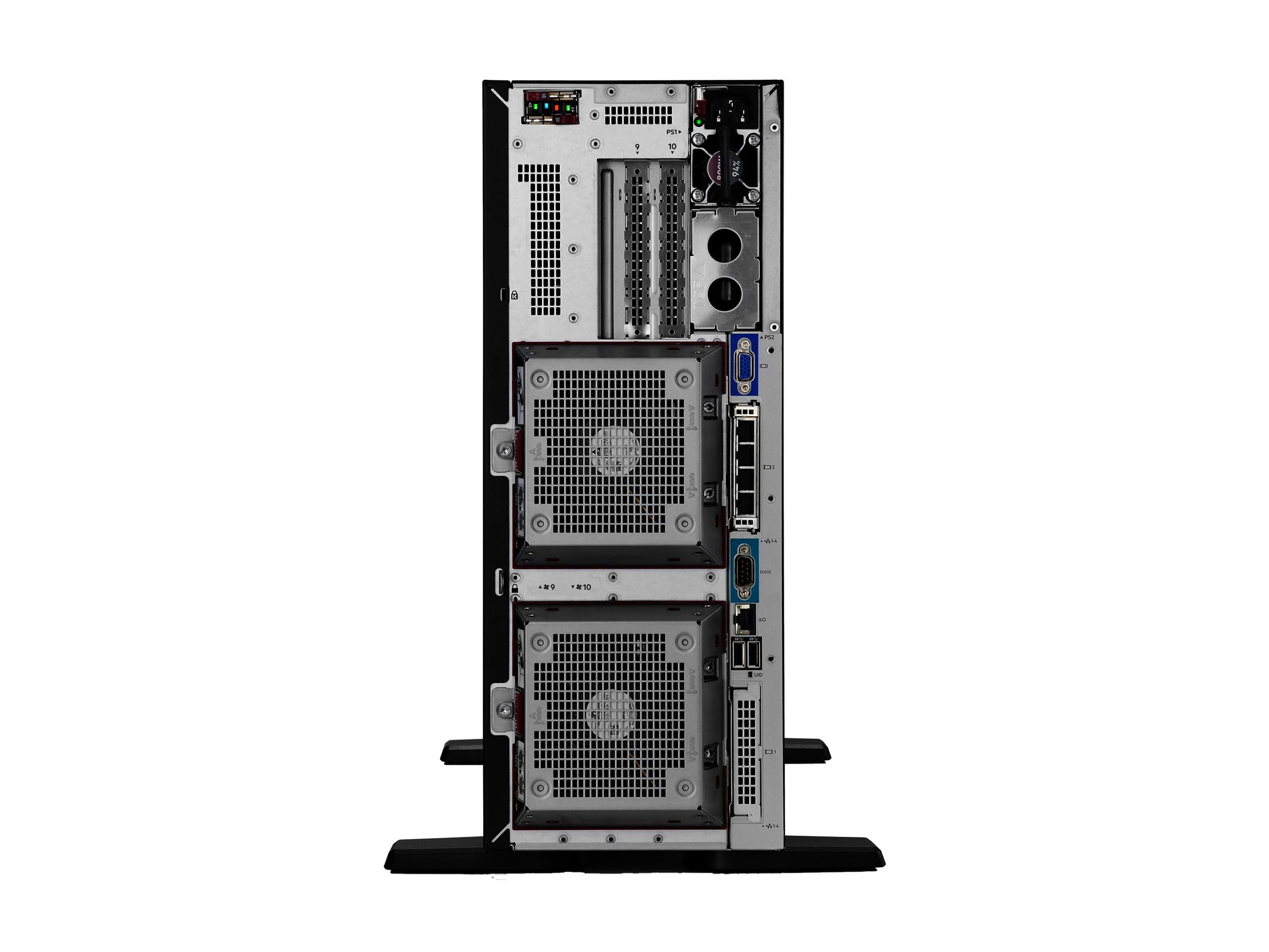 HPE ProLiant ML350 Gen11 Base - Server - Tower - 4U - zweiweg - 1 x Xeon Silver 4410Y / 2 GHz - RAM 32 GB - SATA/SAS/NVMe - Hot-Swap 6.4 cm (2.5")