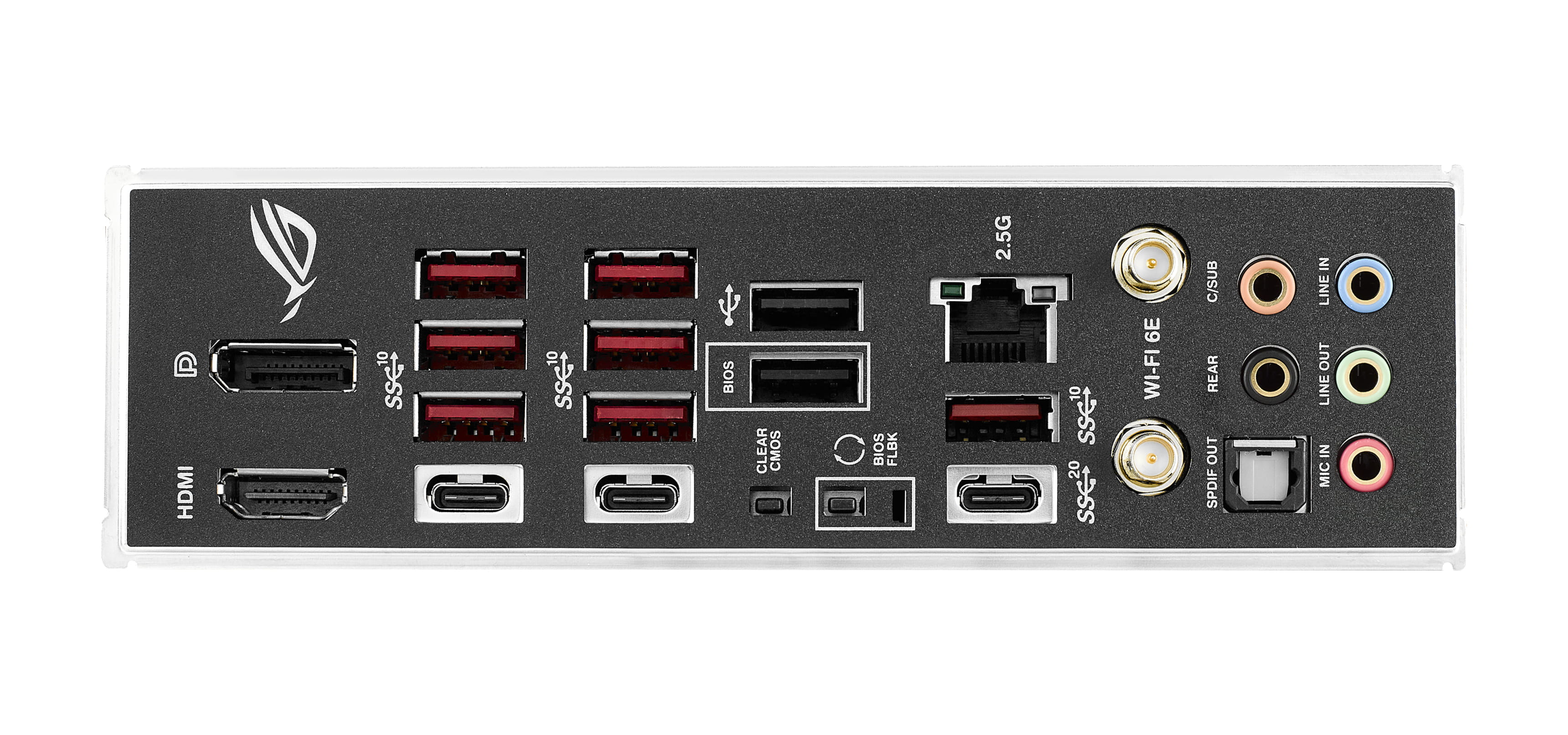 ASUS ROG Strix X670E-F Gaming WiFi - Motherboard - ATX - Socket AM5 - AMD X670E Chipsatz - USB-C 3.2 Gen 2x2, USB 3.2 Gen 1, USB-C 3.2 Gen2, USB 3.2 Gen 2 - 2.5 Gigabit LAN, Wi-Fi 6, Bluetooth - Onboard-Grafik (CPU erforderlich)