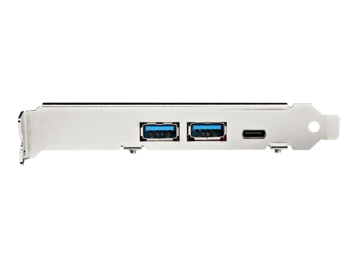 StarTech.com USB-C PCIe Karte mit 5 Ports - 10 Gbit/s USB 3.1 Gen 2 PCIe Karte mit 1x USB-C & 2x USB-A - 1x 2-Port IDC (interne 5 Gbit/s USB Ansschluss)