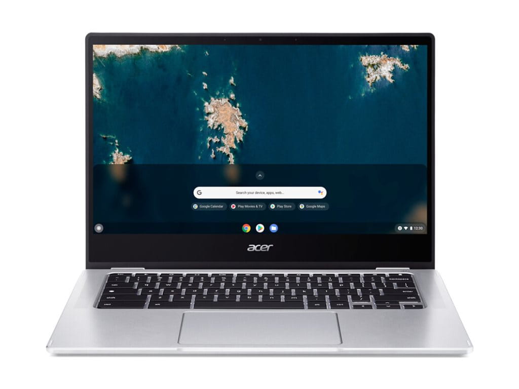 Acer Chromebook Spin 314 CP314-1HN - Flip-Design - Intel Celeron N4500 / 1.1 GHz - Chrome OS - UHD Graphics - 8 GB RAM - 64 GB eMMC - 35.6 cm (14")