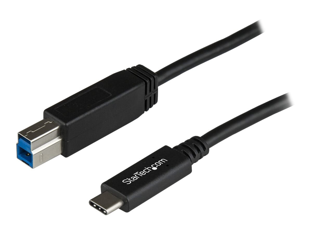 StarTech.com 1m USB 3.1 USB-C auf USB-B Kabel - USB 3.1 Anschlusskabel - USB-Kabel - 24 pin USB-C (M)