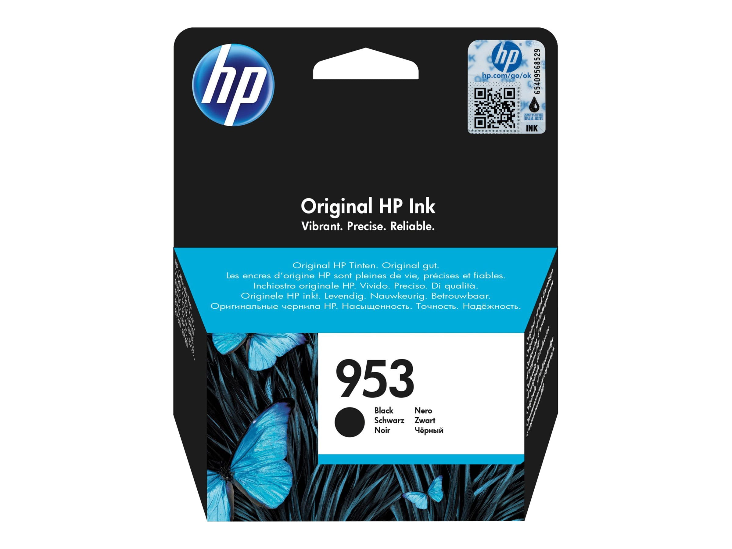HP 953 - 20 ml - Schwarz - original - Blisterverpackung