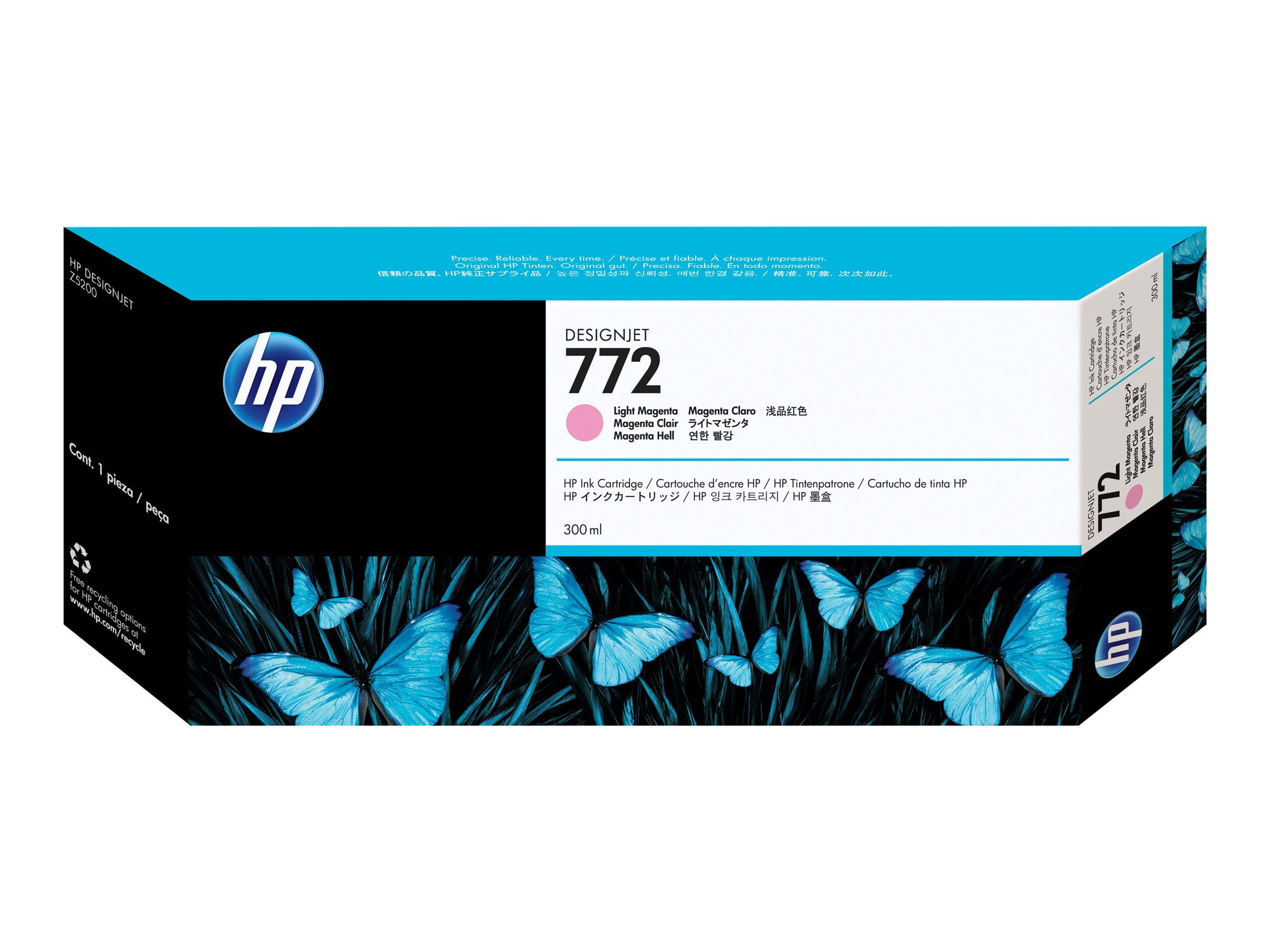 HP 772 - 300 ml - hellmagentafarben - original