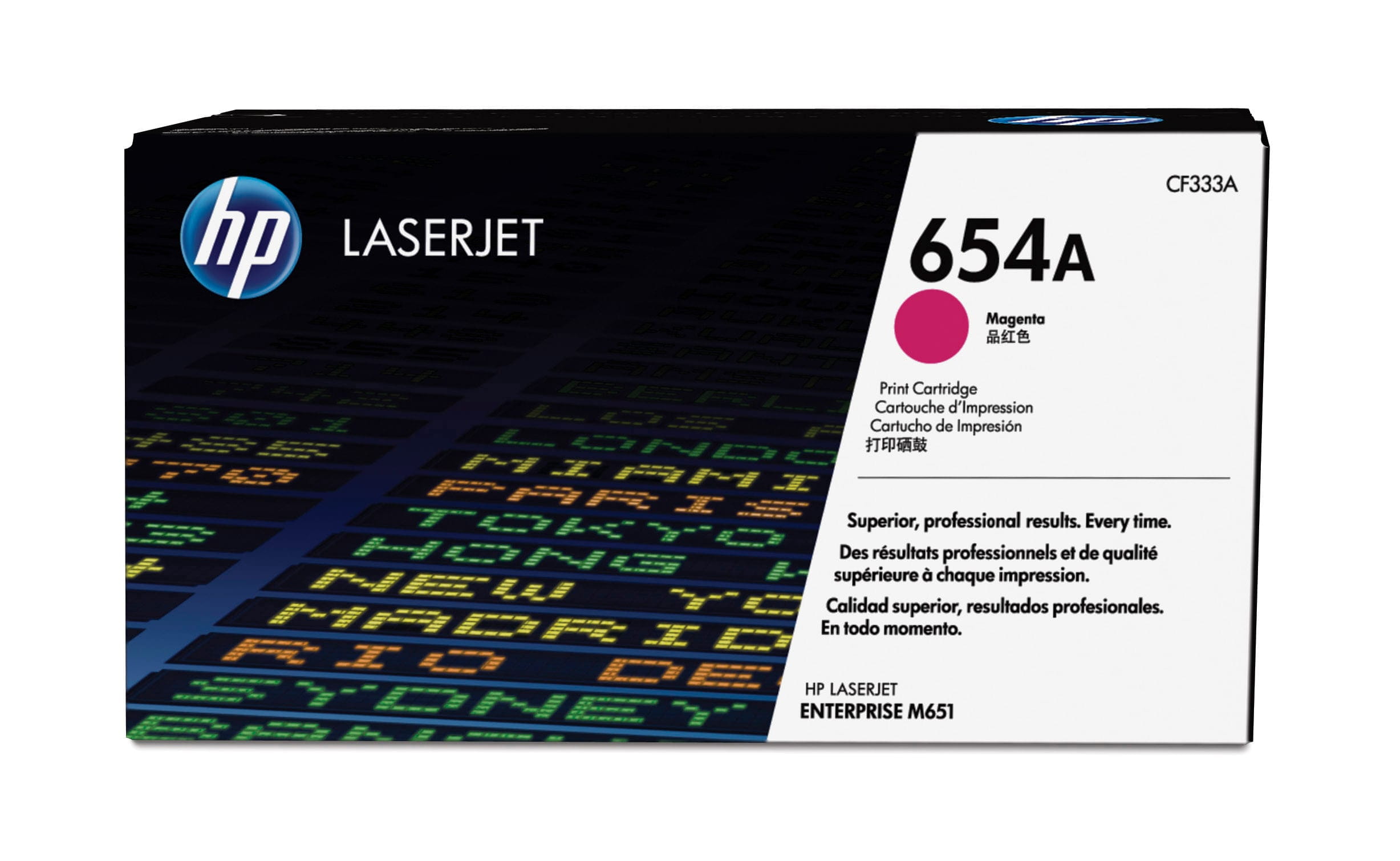 HP 654A - Magenta - Original - LaserJet - Tonerpatrone (CF333A)