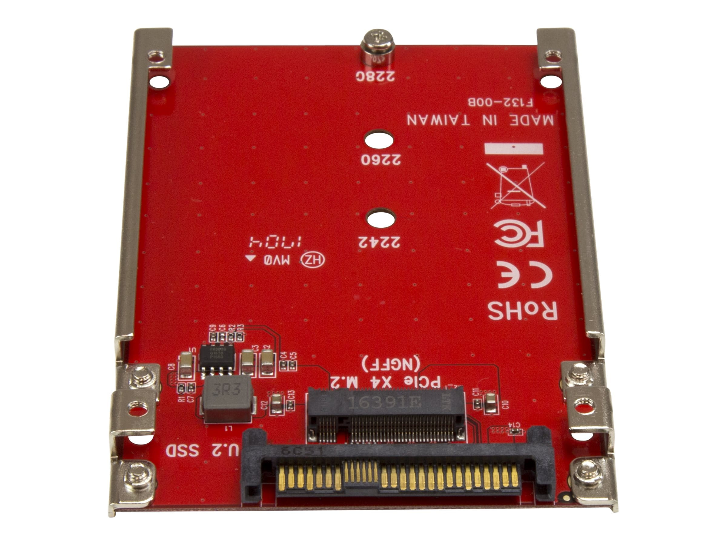 StarTech.com M.2 auf U.2 Adapter - für 1x M.2 NVMe SSD - U.2 (SFF-8639)