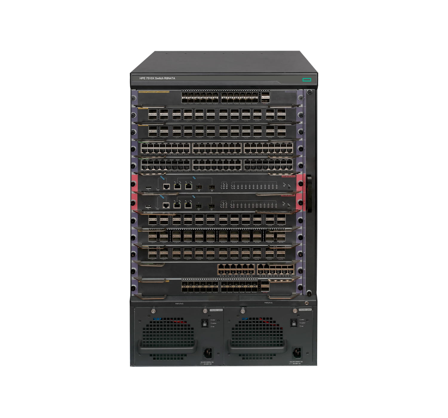 HPE FlexNetwork 7510X Chassis - Switch - L3 - managed