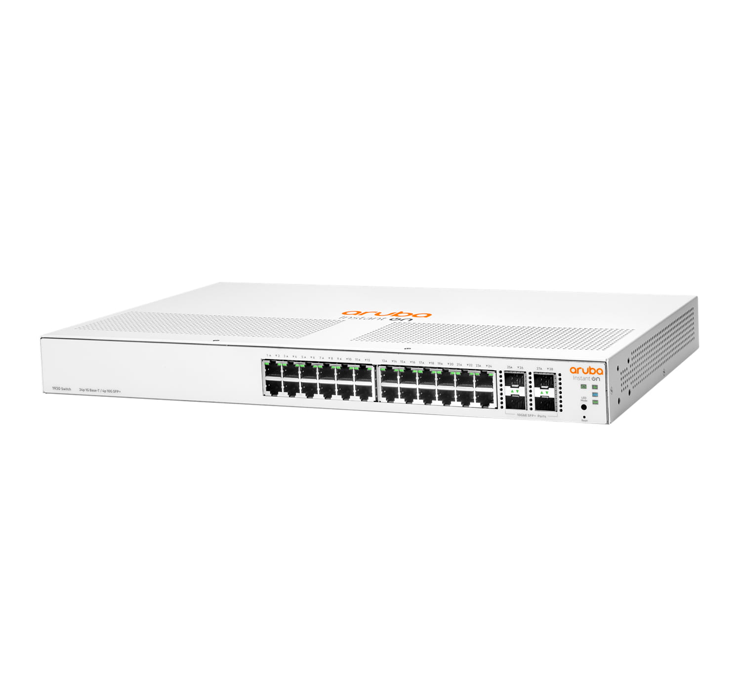 HPE Networking Instant On 1930 24G Class4 PoE 4SFP/SFP+ 195W Switch - Switch - L3 - managed - 24 x 10/100/1000 (PoE)