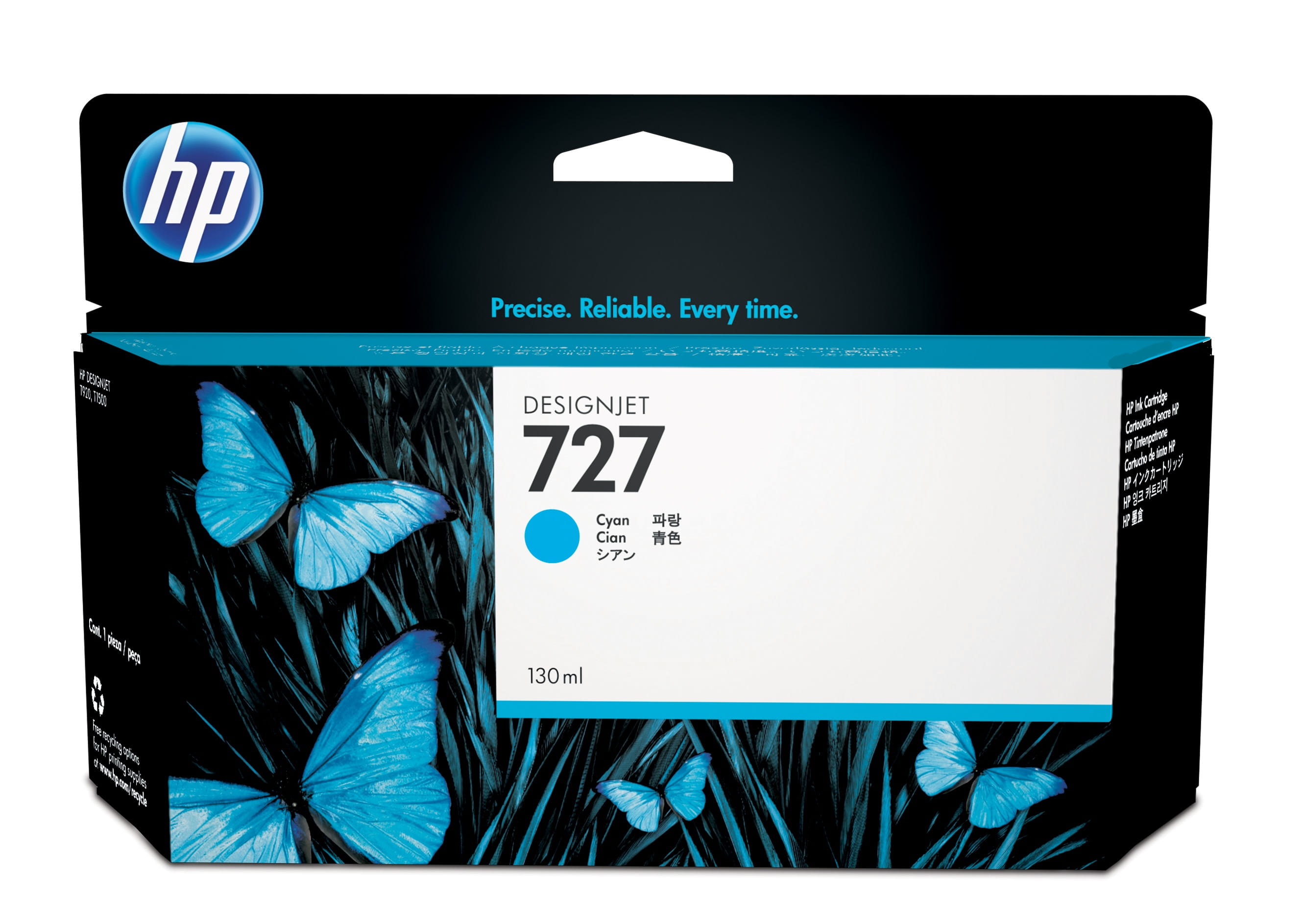 HP 727 - 130 ml - Cyan - Original - DesignJet