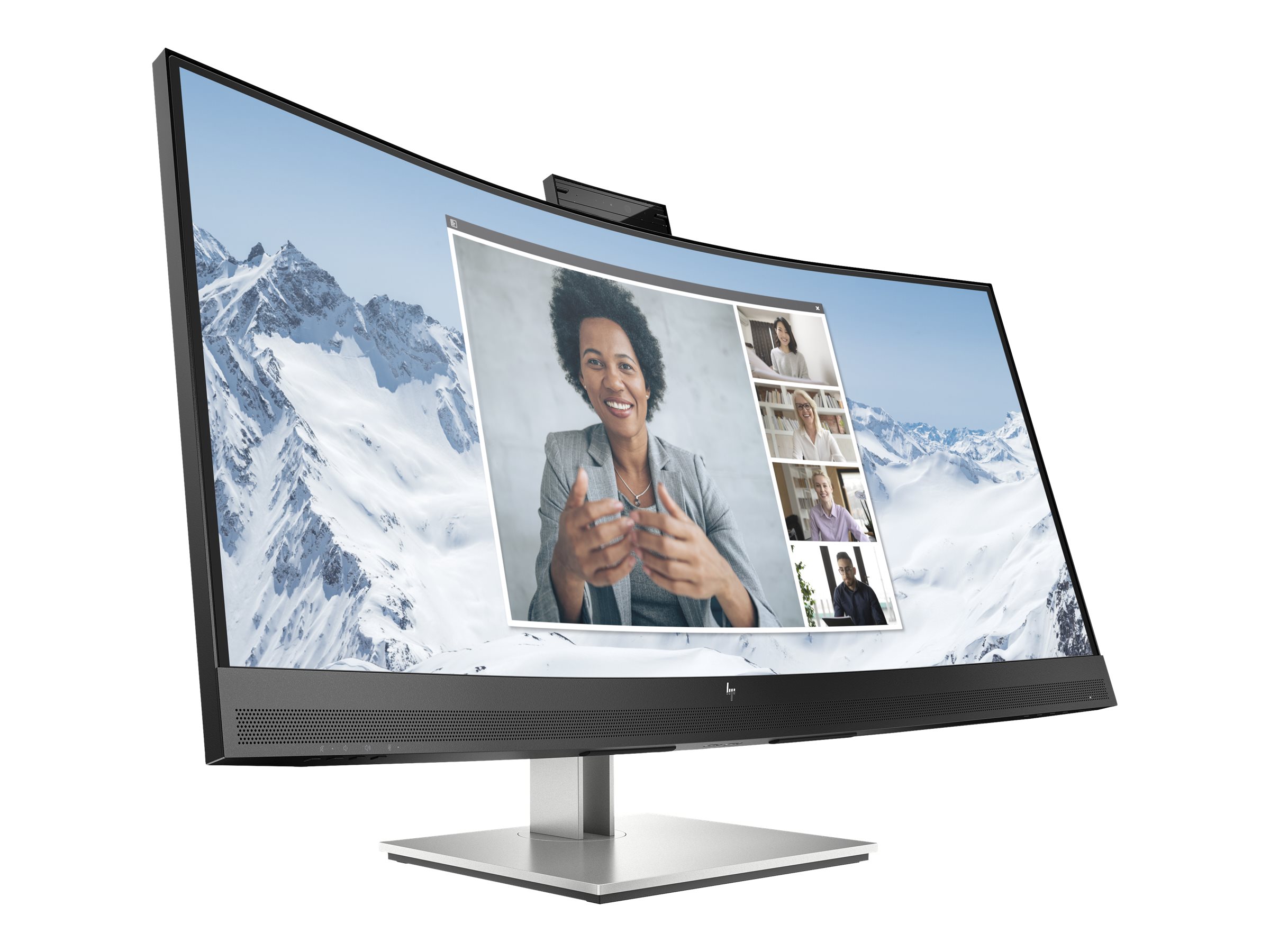 HP E34m G4 Conferencing Monitor - E-Series - LED-Monitor - gebogen - 86.4 cm (34")