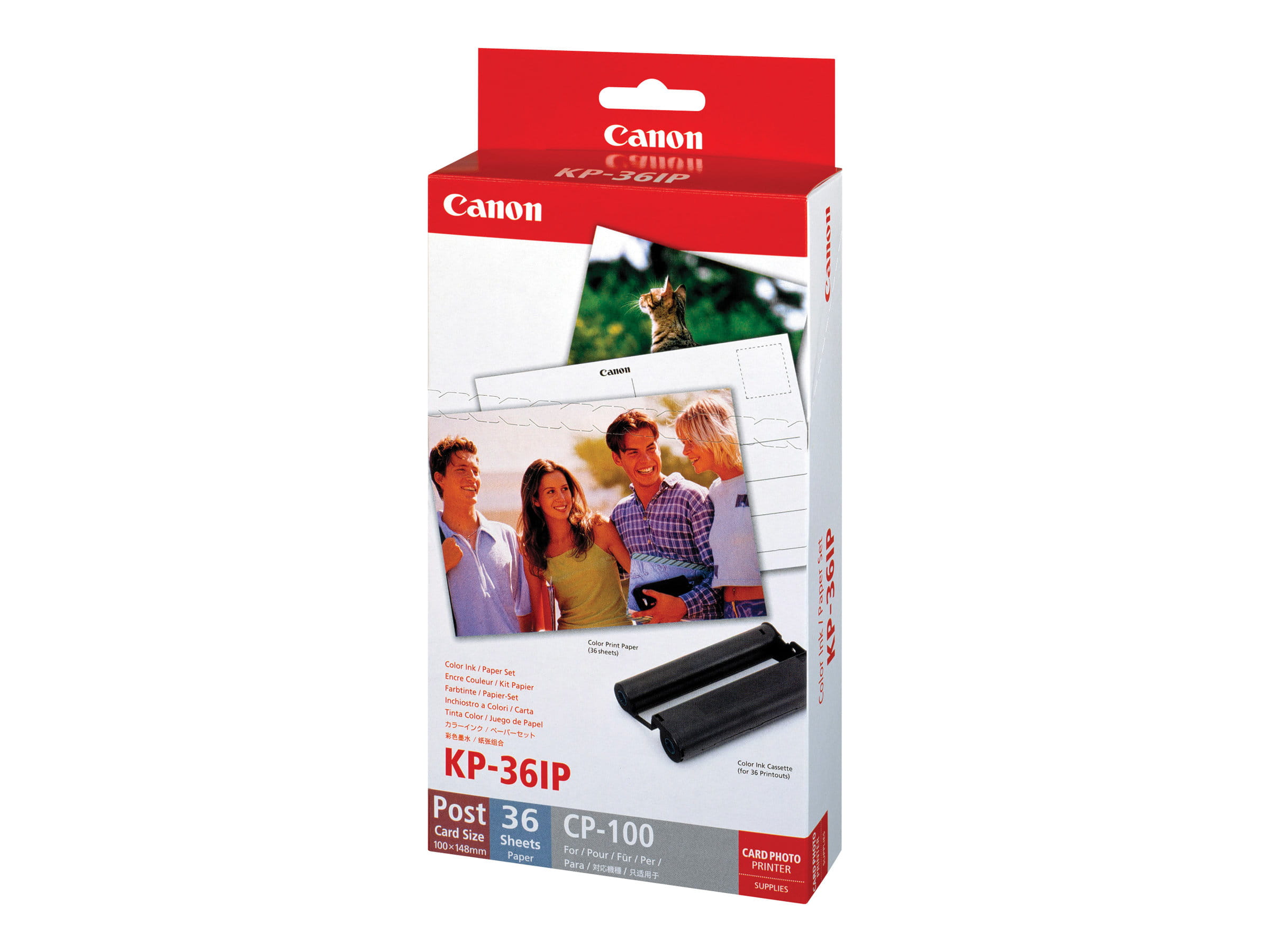 Canon KP-36IP - Druckpatrone / Papiersatz - für Canon SELPHY CP1000