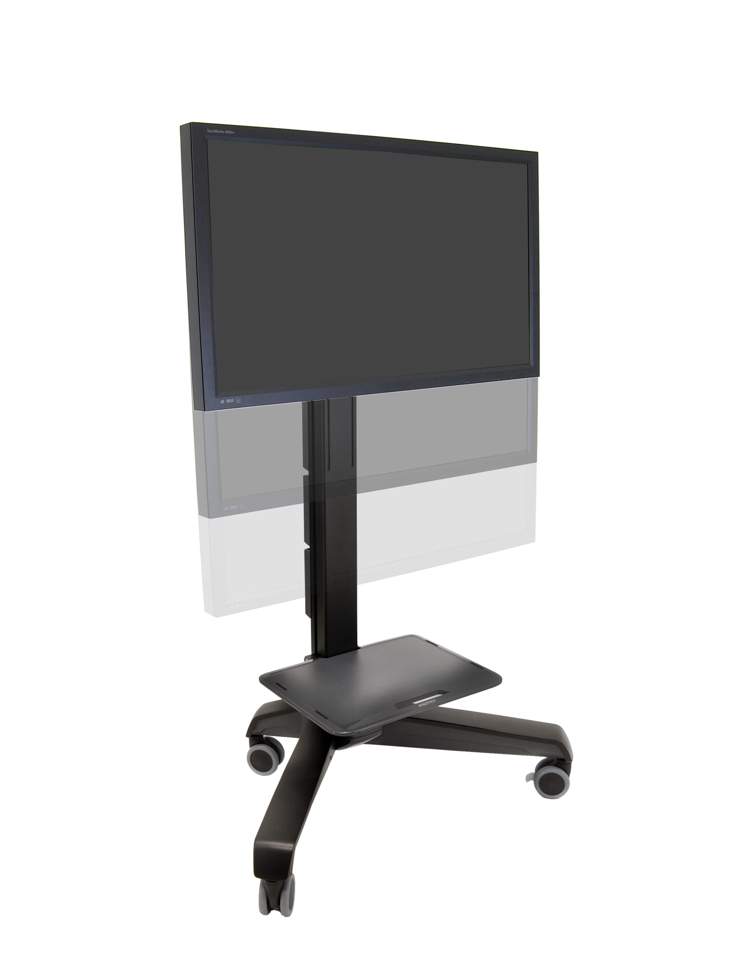 Ergotron Neo-Flex Mobile MediaCenter VHD - Wagen - Konstante Krafttechnologie - für LCD-Display - Kapazität 22,7 - 40,8 kg - Aluminium, Stahl, ABS-Kunststoff, Zinklegierung, Glasgefülltes Nylon - Schwarz - Bildschirmgröße: 94-190.5 cm (37"-75")