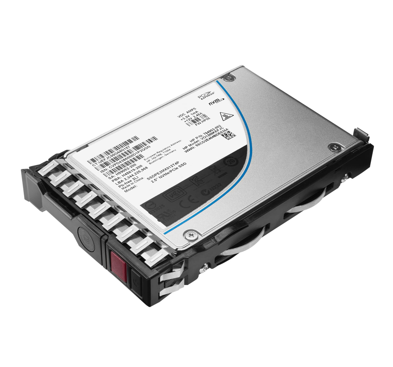 HPE Mixed Use High Performance Universal Connect - SSD - 3.2 TB - Hot-Swap - 2.5" SFF (6.4 cm SFF)