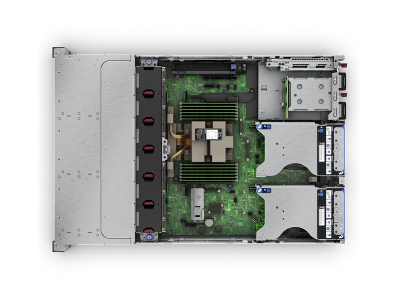 HPE ProLiant DL345 Gen11 - Server - Rack-Montage - 2U - 1-Weg - 1 x EPYC 9115 / 2.6 GHz - RAM 64 GB - SATA/SAS - Hot-Swap 8.9 cm (3.5")