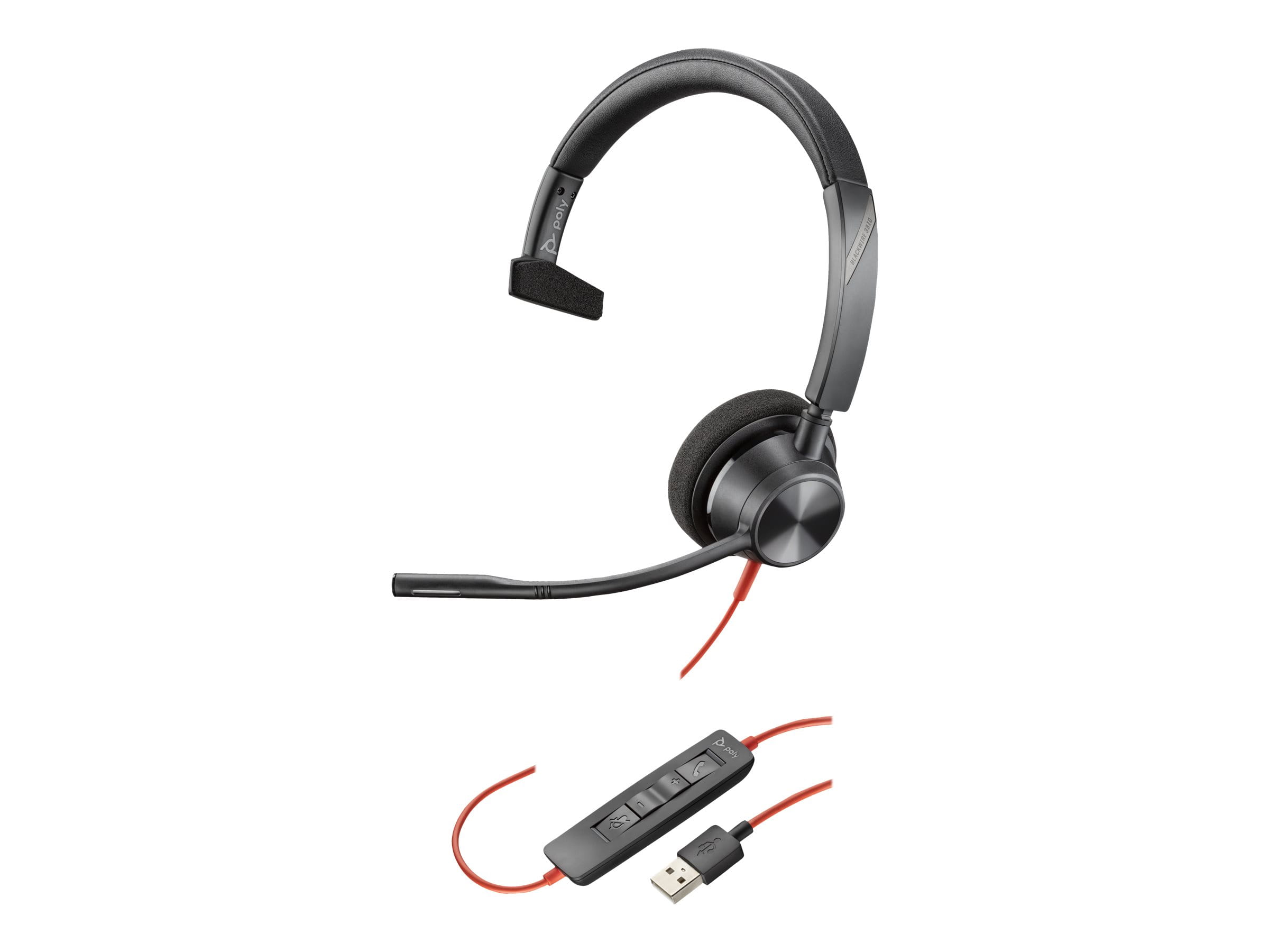 HP Poly Blackwire 3315-M - Blackwire 3300 series HP Poly Blackwire 3315-M - Blackwire 3300 series