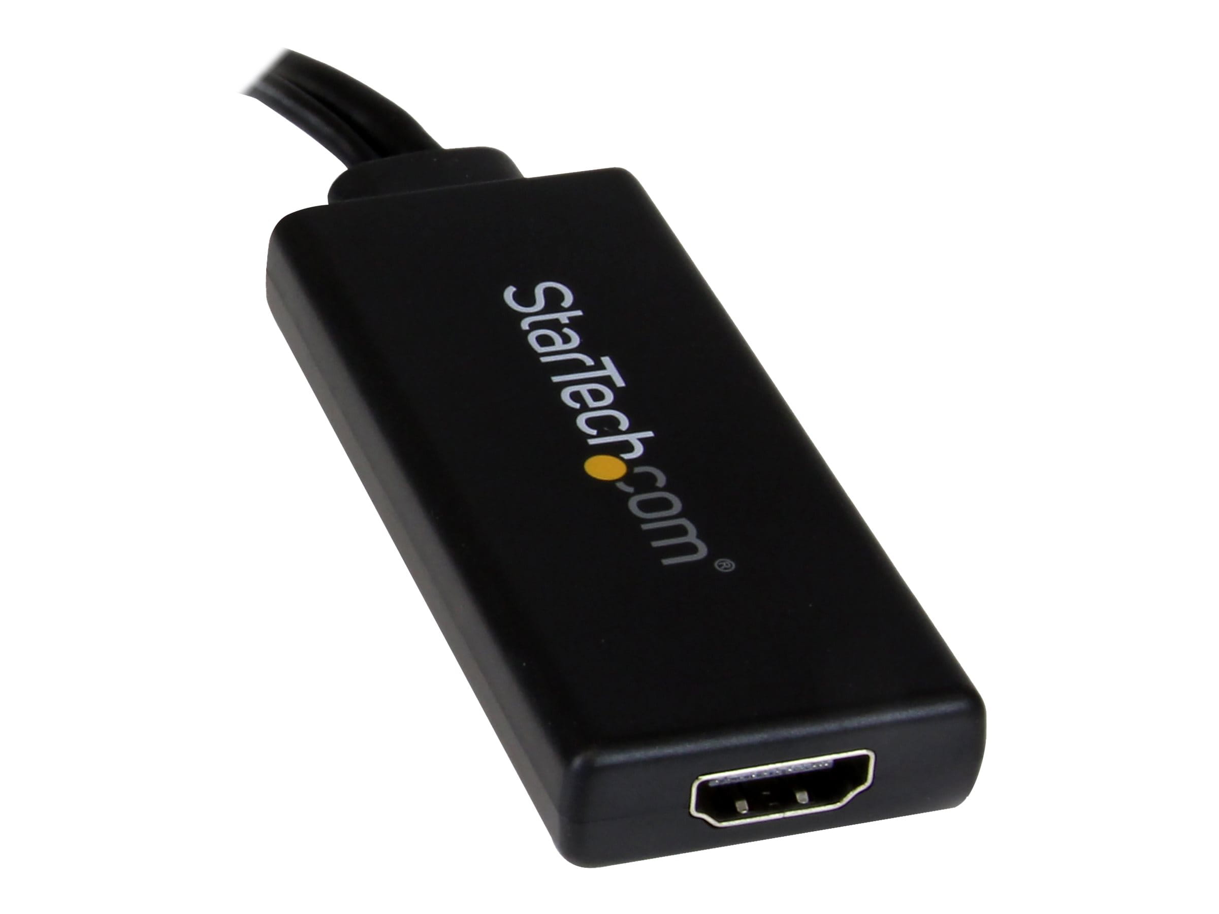 StarTech.com VGA-auf-HDMI-Adapter mit USB-Audio & -Stromversorgung - Mobiler VGA-auf-HDMI-Konverter - 1080p - Adapterkabel - HD-15 (VGA)