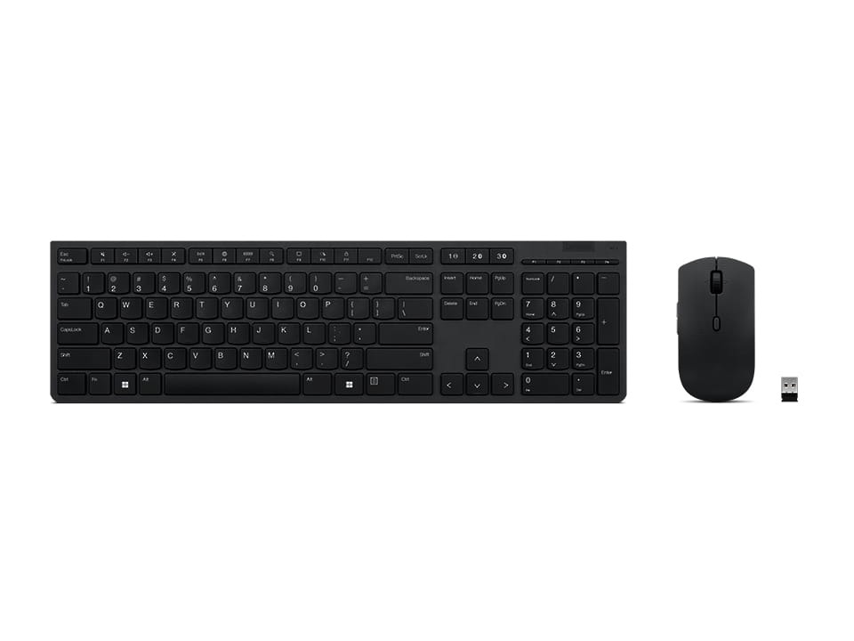 Lenovo Professional - Tastatur-und-Maus-Set - Bluetooth, 2.4 GHz