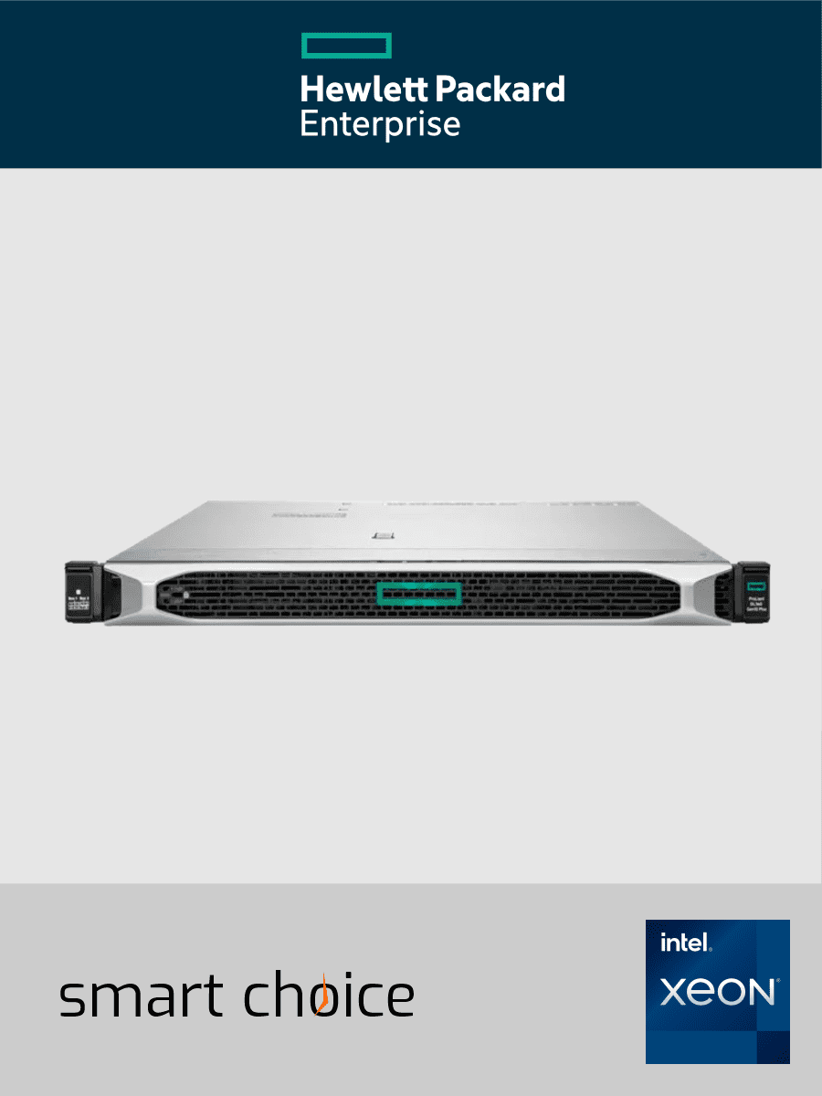 HPE ProLiant DL360 Gen10 Plus - Server - Rack-Montage - 1U - zweiweg - 1 x Xeon Silver 4309Y / 2.8 GHz - RAM 64 GB - SATA/SAS/NVMe - Hot-Swap 6.4 cm (2.5") (Smart Choice)