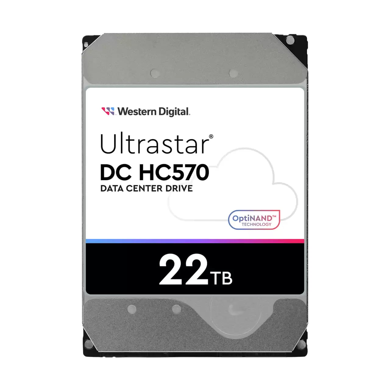 WD Ultrastar DC HC570 - Festplatte - 22 TB - intern - 3.5" (8.9 cm)