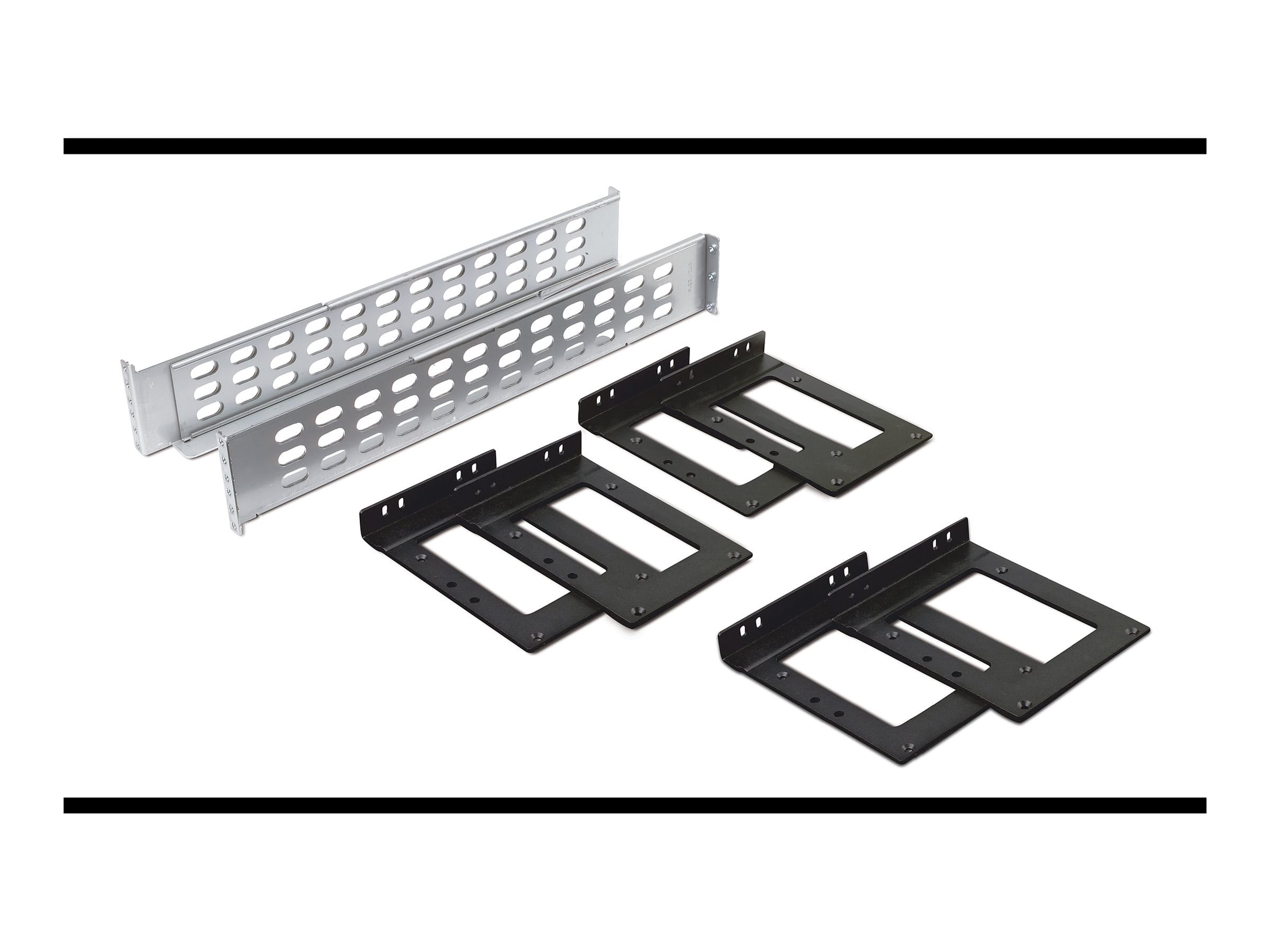 APC Rack-Schienen-Kit - Grau - 48.3 cm (19")