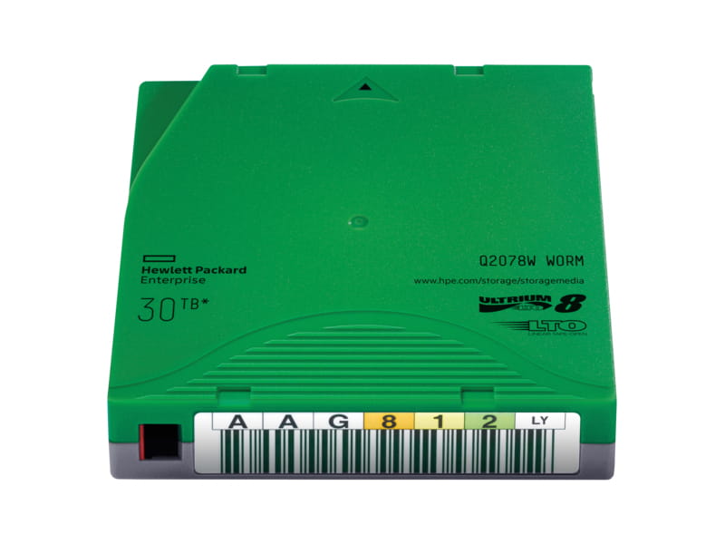 HP HPE Ultrium WORM Data Cartridge - LTO Ultrium WORM 8