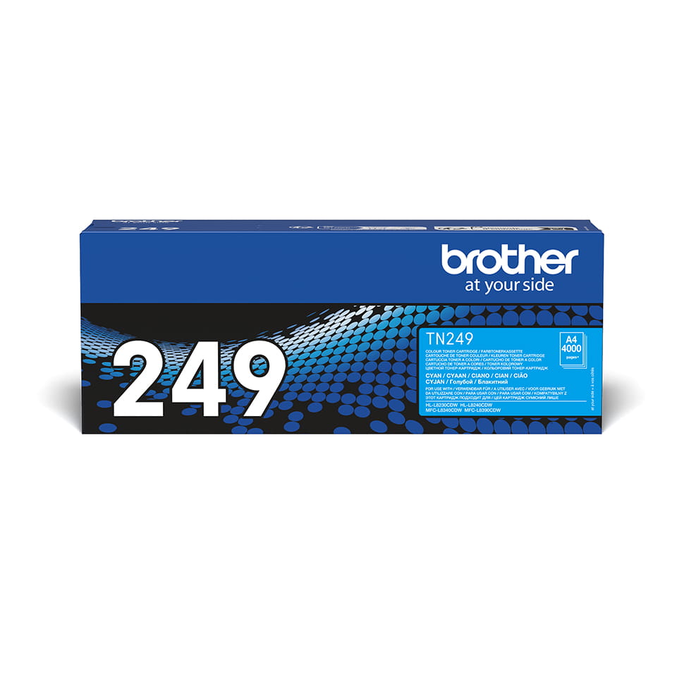 Brother TN249C - Sehr hohe Ergiebigkeit - Cyan