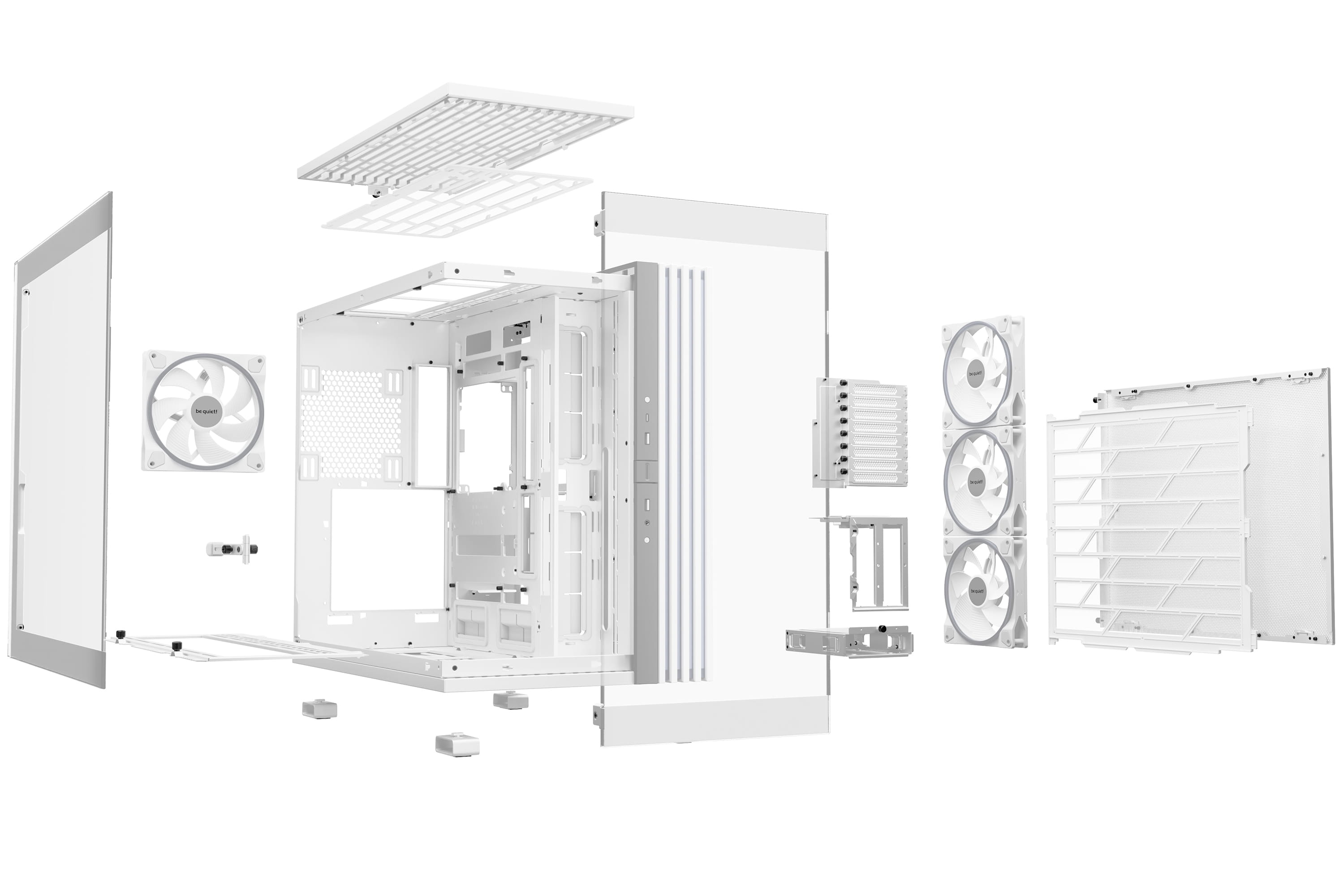Be Quiet! Light Base 900 FX - FT - E-ATX - Seitenteil mit Fenster (Glas)